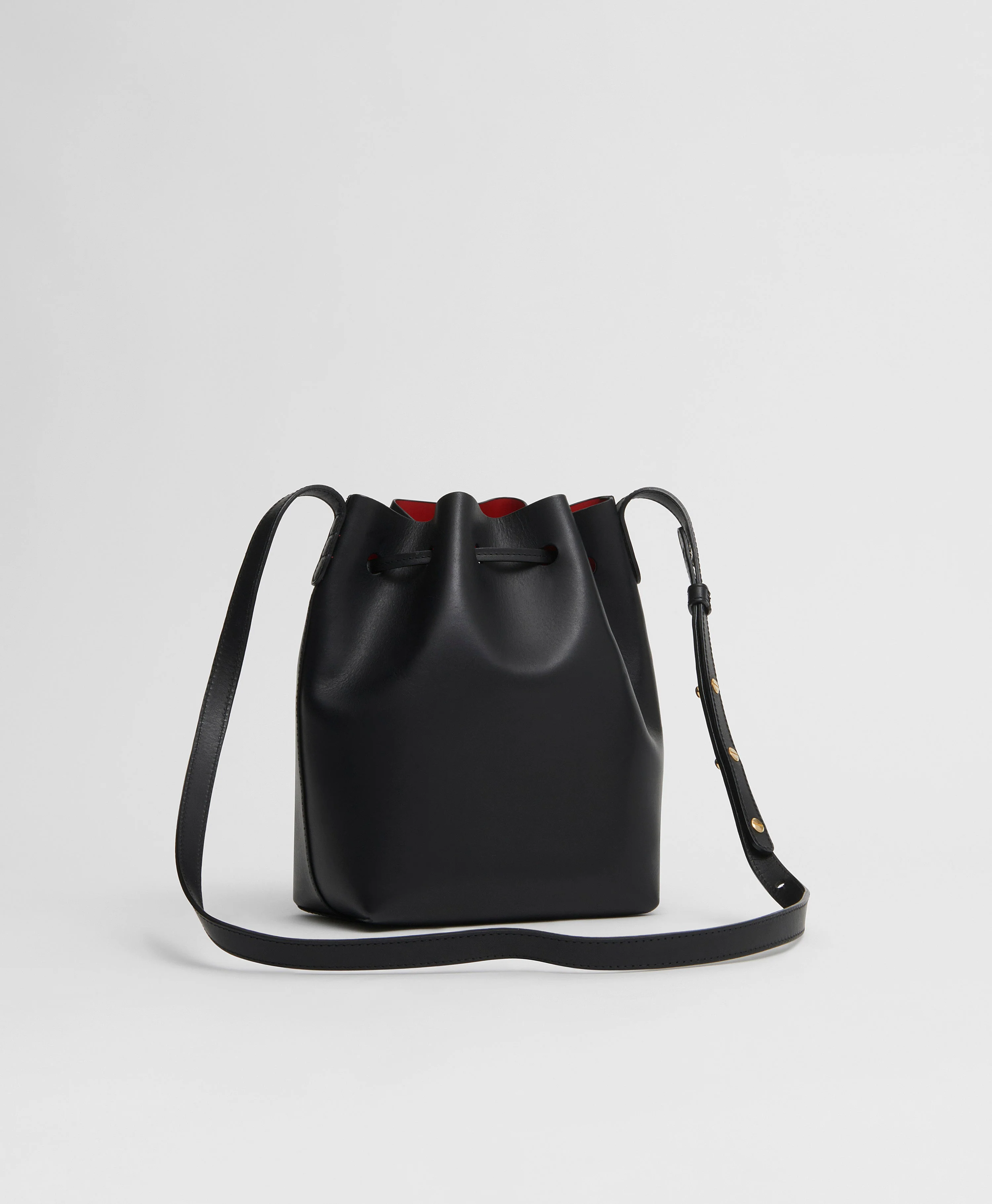 Mini Bucket Bag - Black/Flamma - Image 3