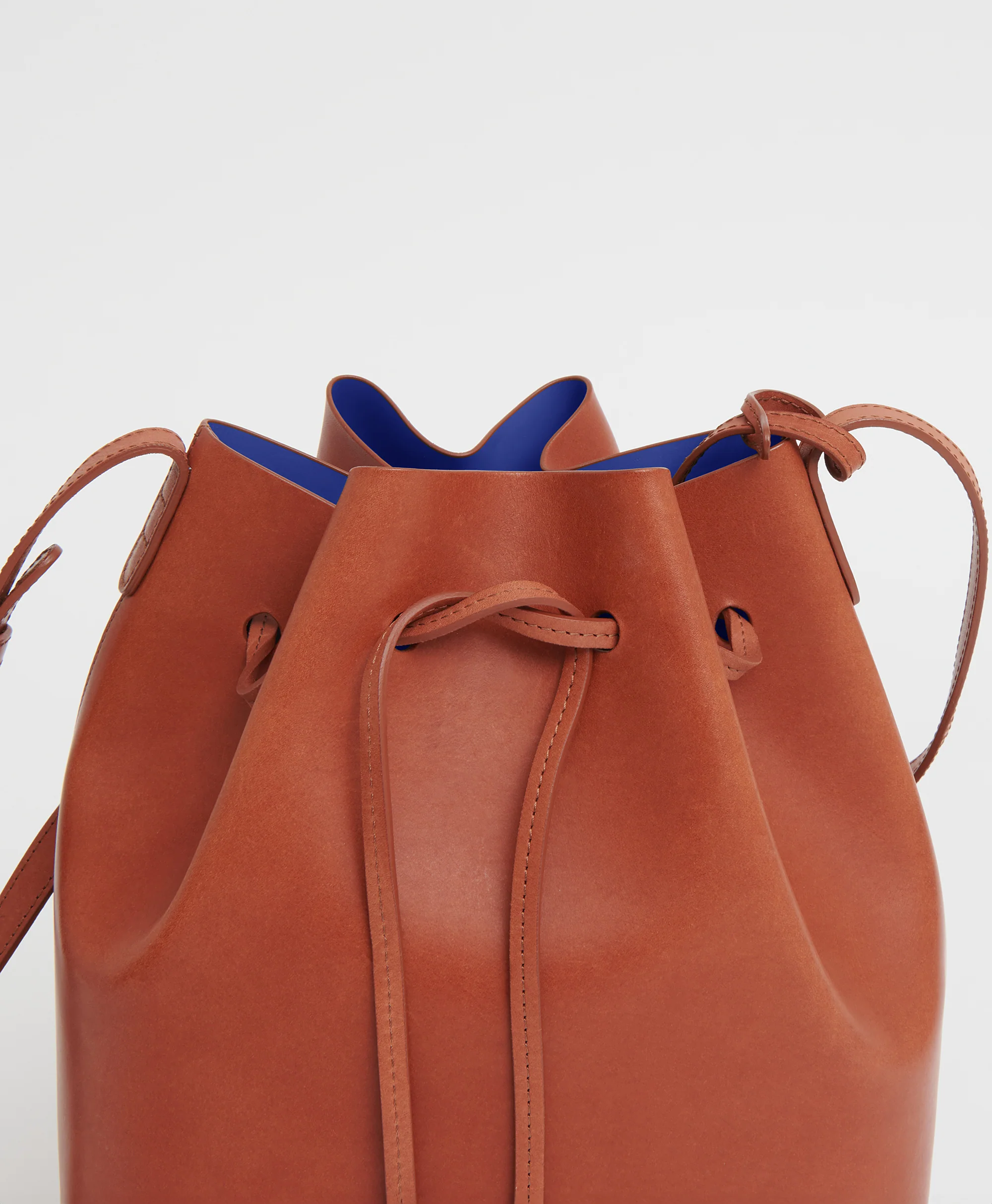 Bucket Bag - Brandy/Royal - Image 4