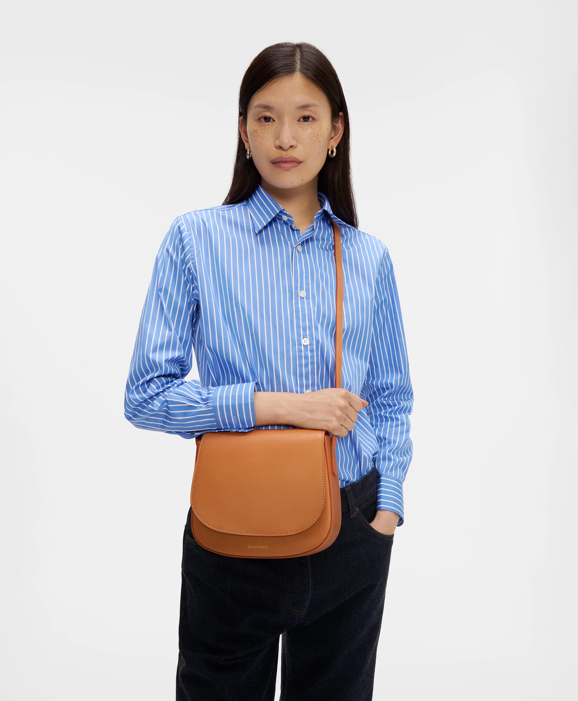 Classic Crossbody - Chocolate - Image 5