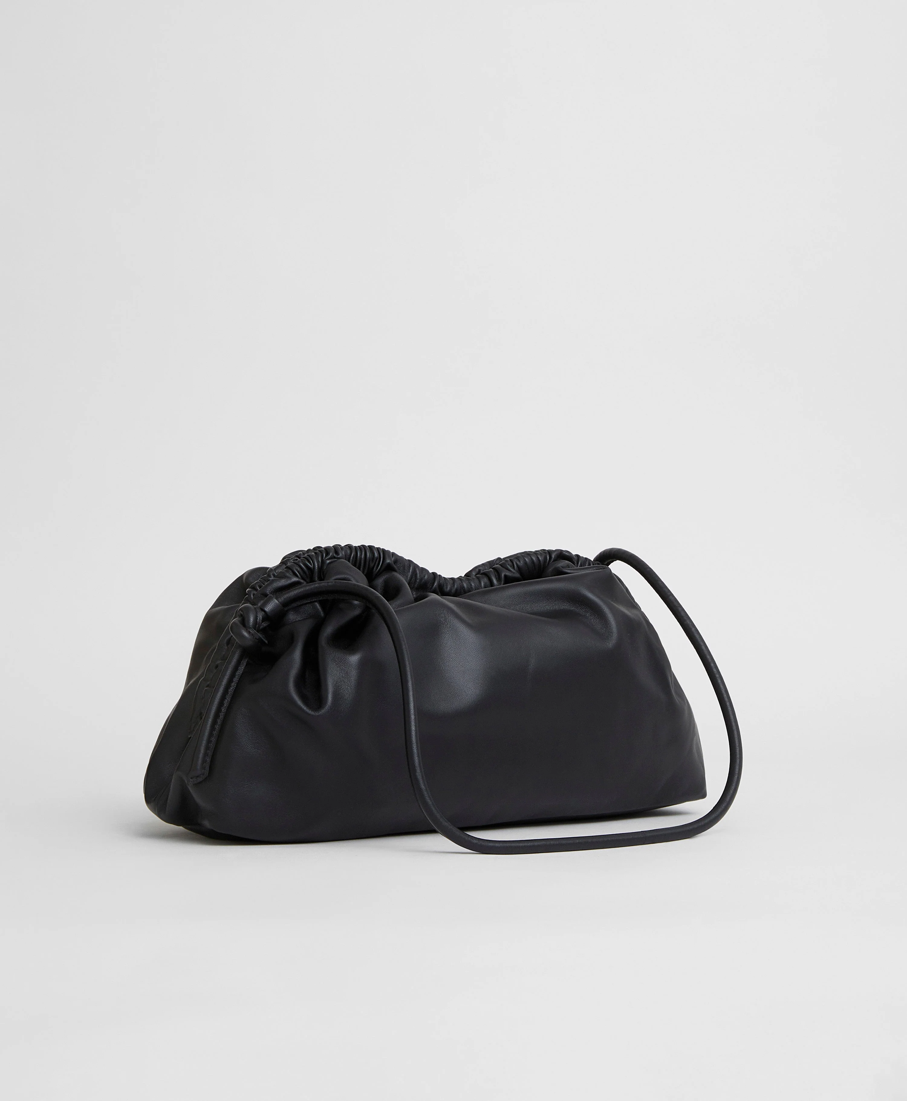 Oversized Cloud Clutch - Black/Flamma - Image 4