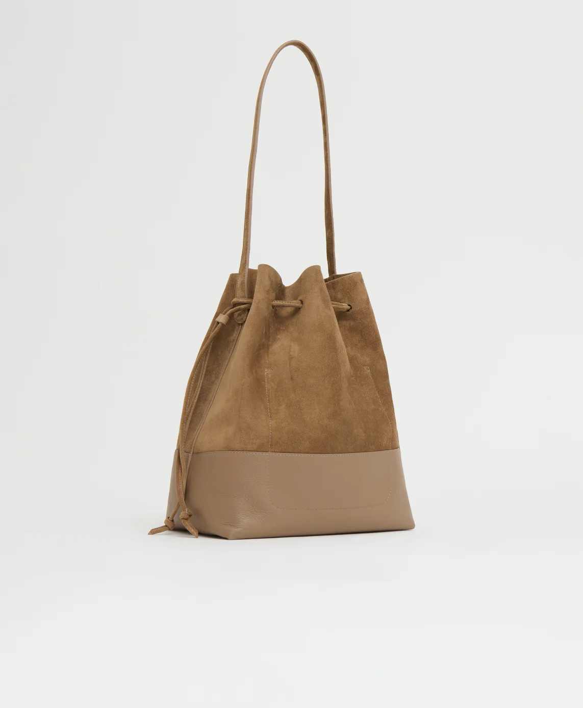Drawstring Cabas - Anise Suede/Anise - Image 3