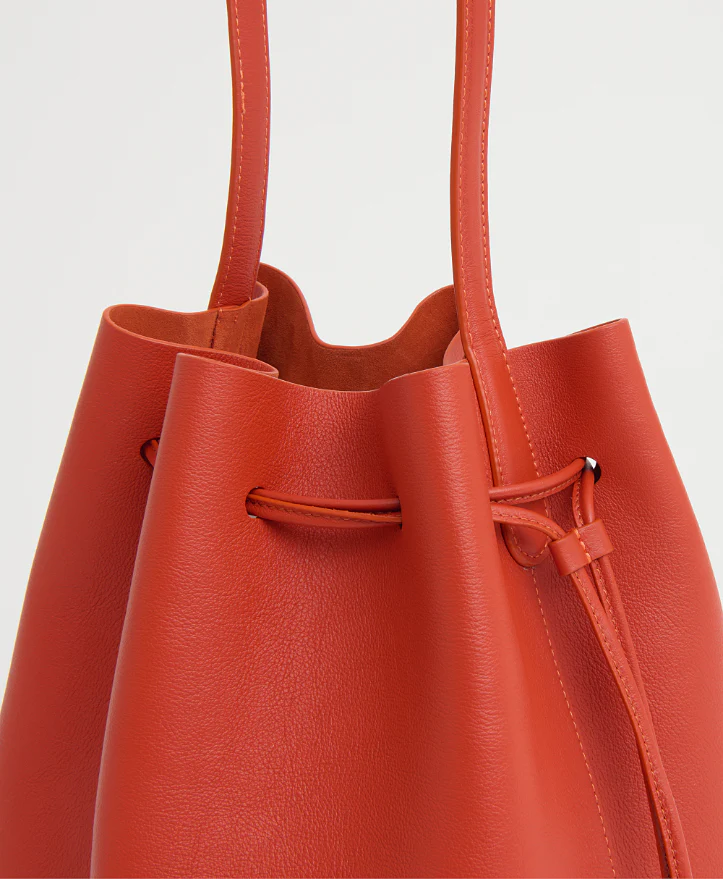 Drawstring Cabas - Pomodoro/Black - Image 4