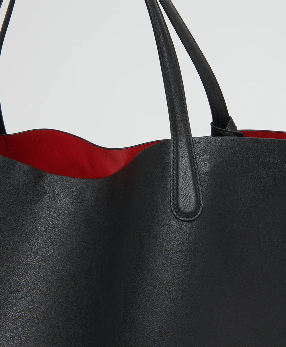 Everyday Soft Tote - Black/Flamma - Image 4