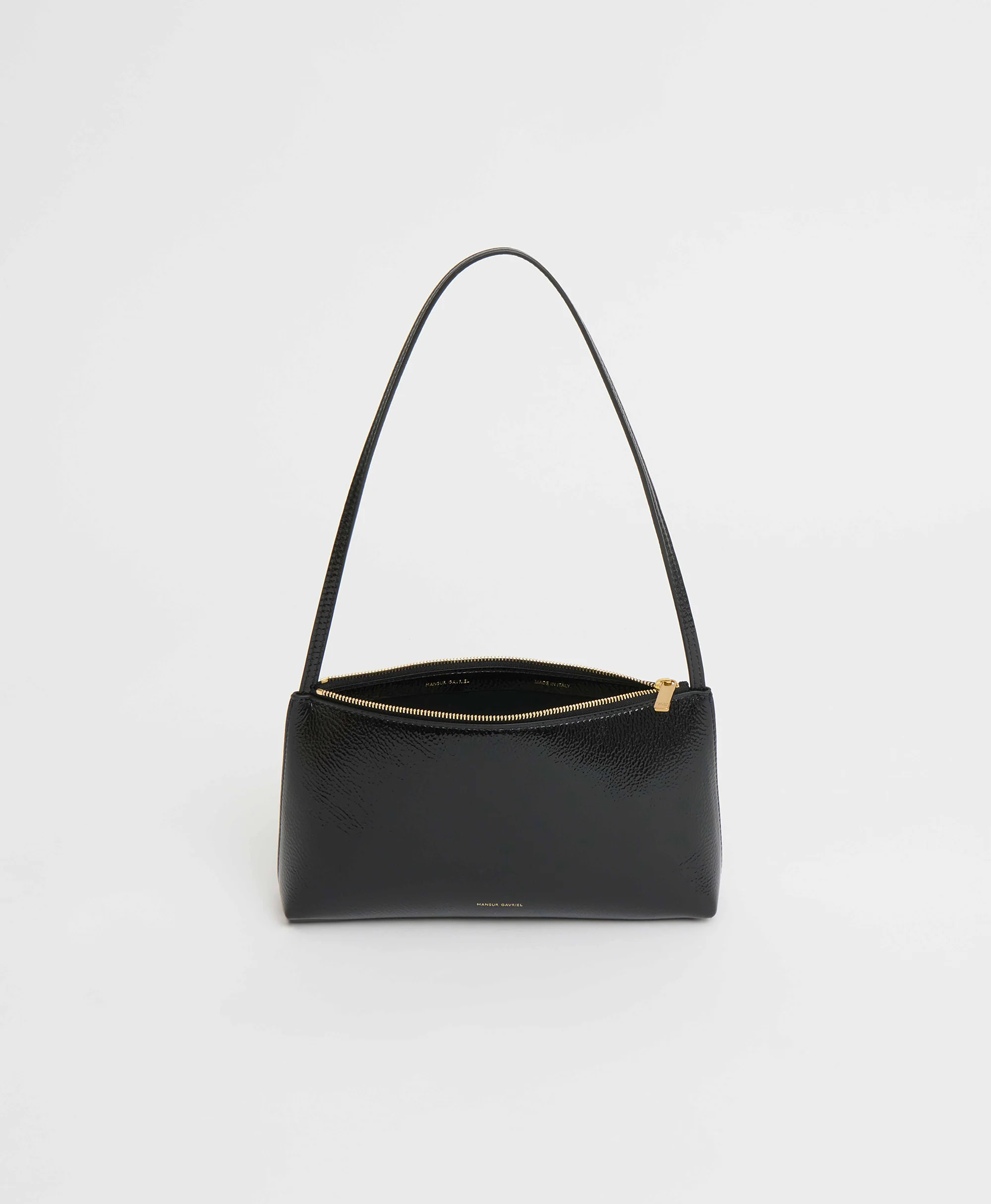 Gaia Shoulder Bag - Black Naplak - Image 3