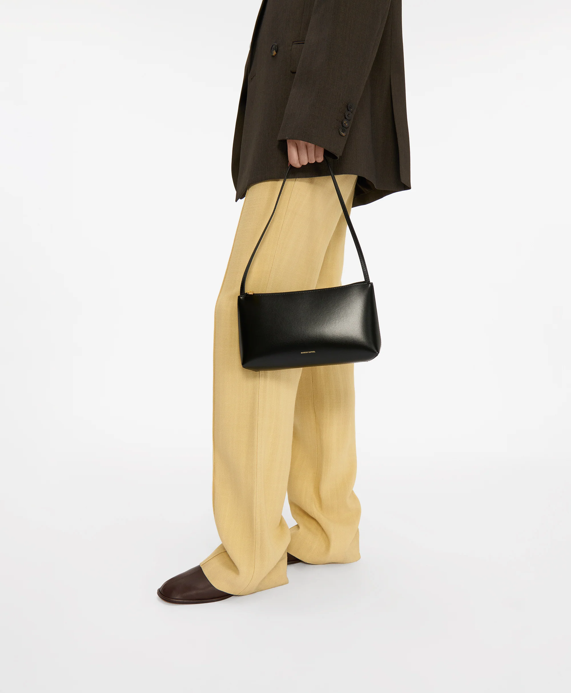 Gaia Shoulder Bag - Black Naplak - Image 5