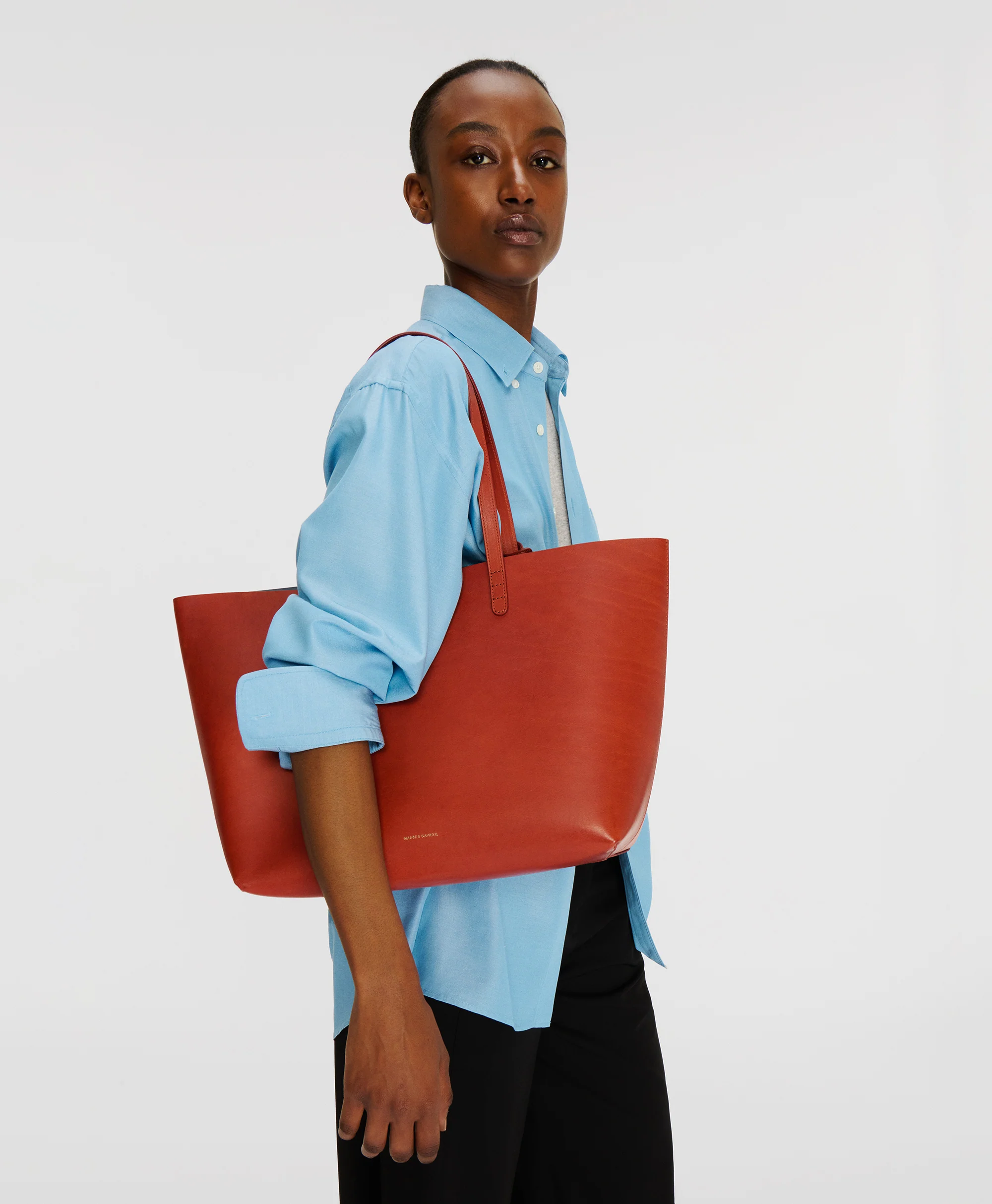 Large Tote - Brandy/Avion - Image 3