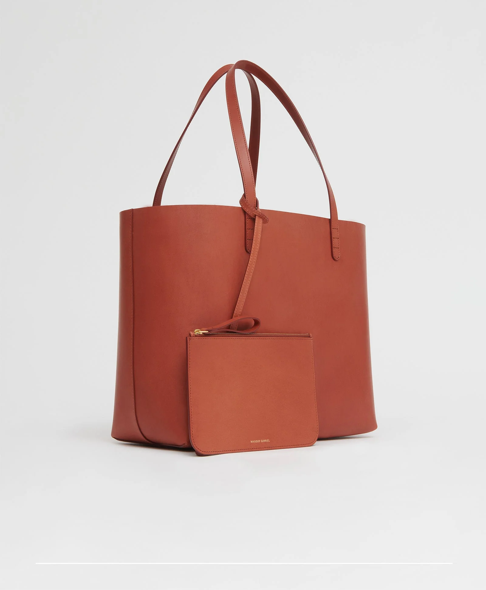 Large Tote - Brandy/Avion - Image 4