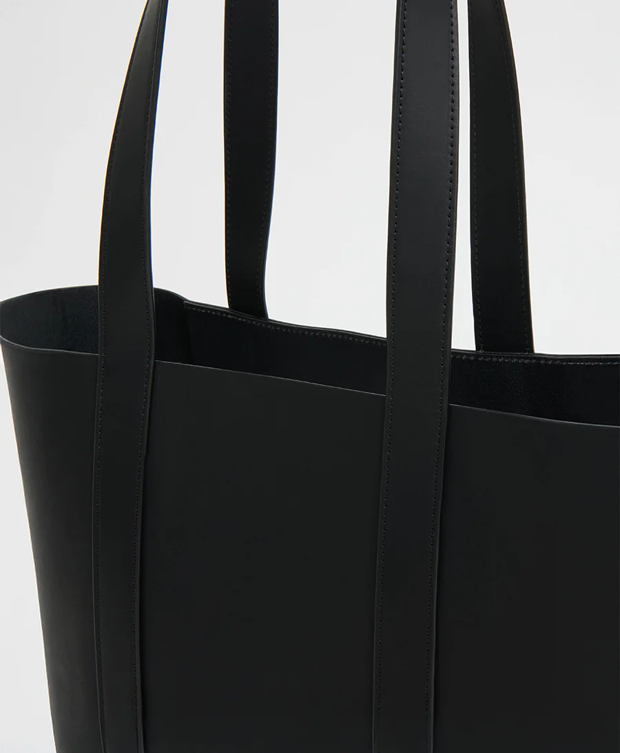 Medium North/South Tote - Black - Image 4