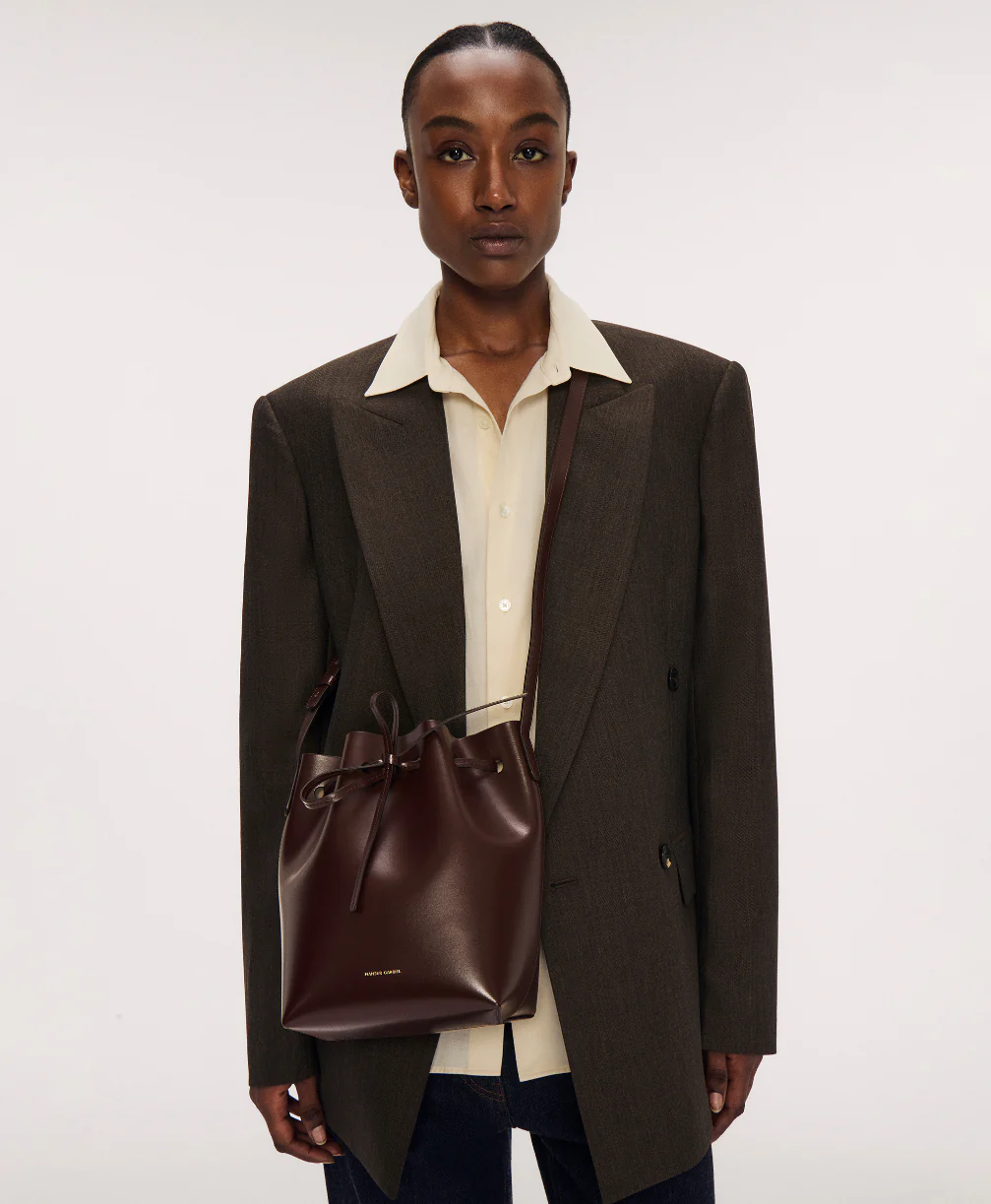 Mini Bucket Bag - Black/Flamma - Image 5