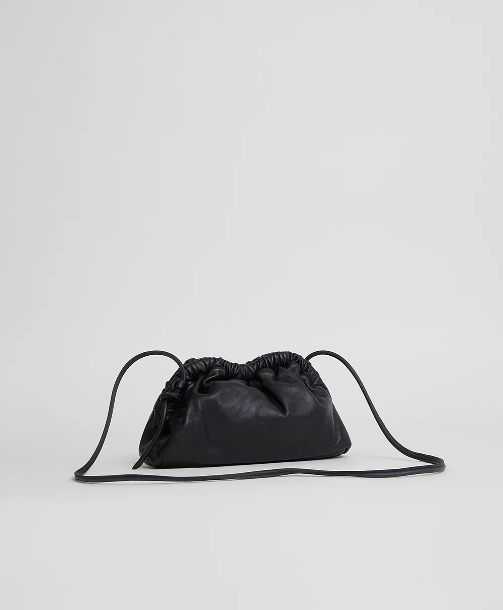 Mini Cloud Clutch - Black/Flamma - Image 3