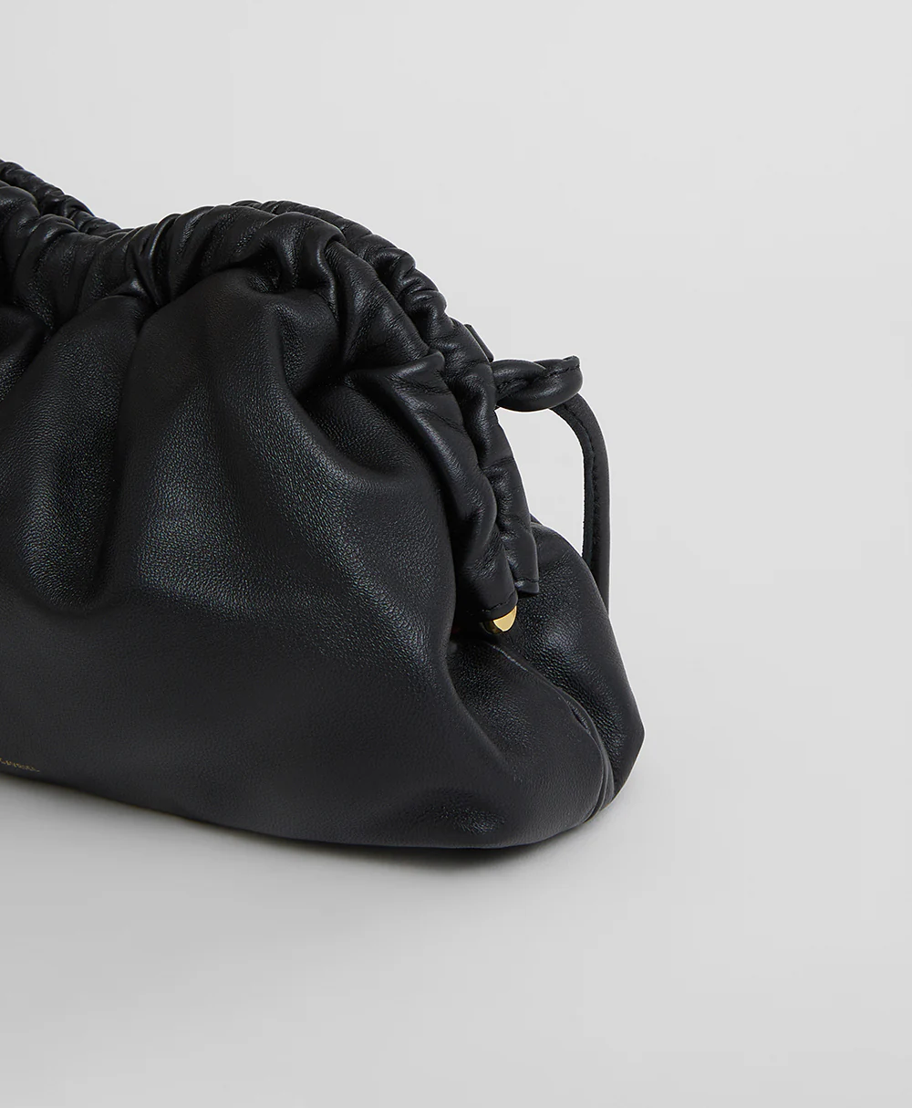 Mini Cloud Clutch - Black/Flamma - Image 4