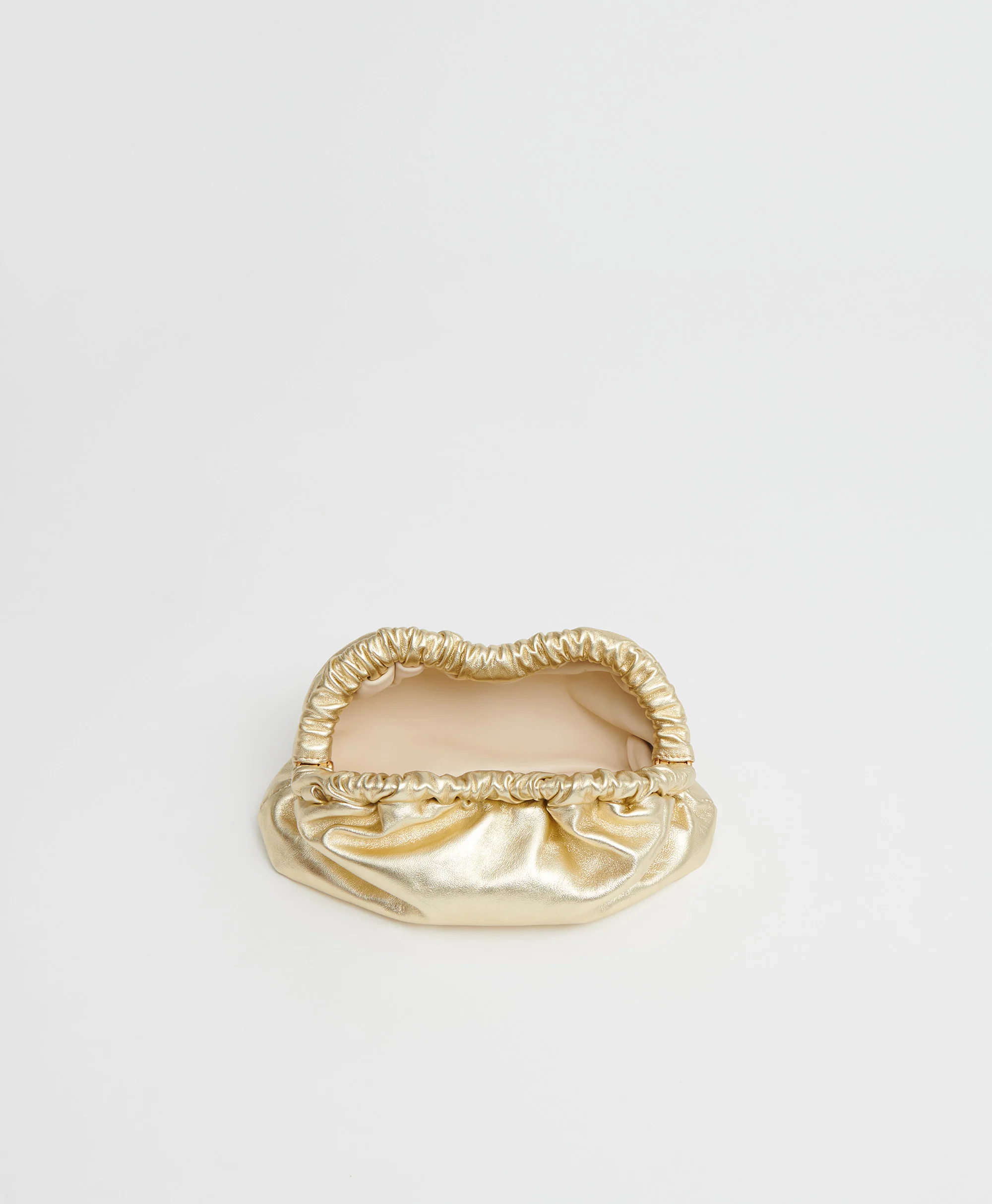 Mini Cloud Clutch - Gold - Image 3