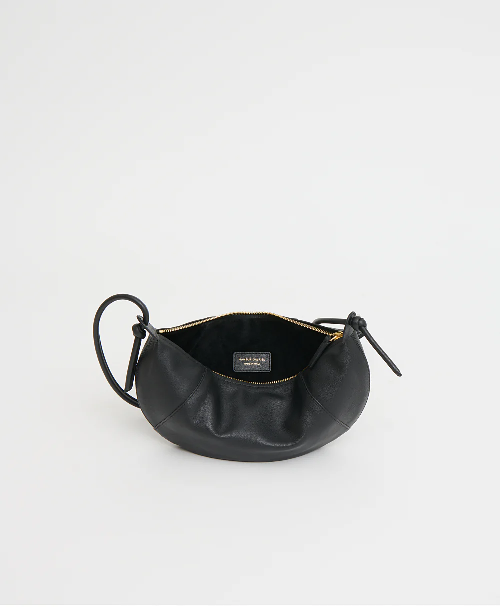 Mini Fortuna Crossbody - Black - Image 4