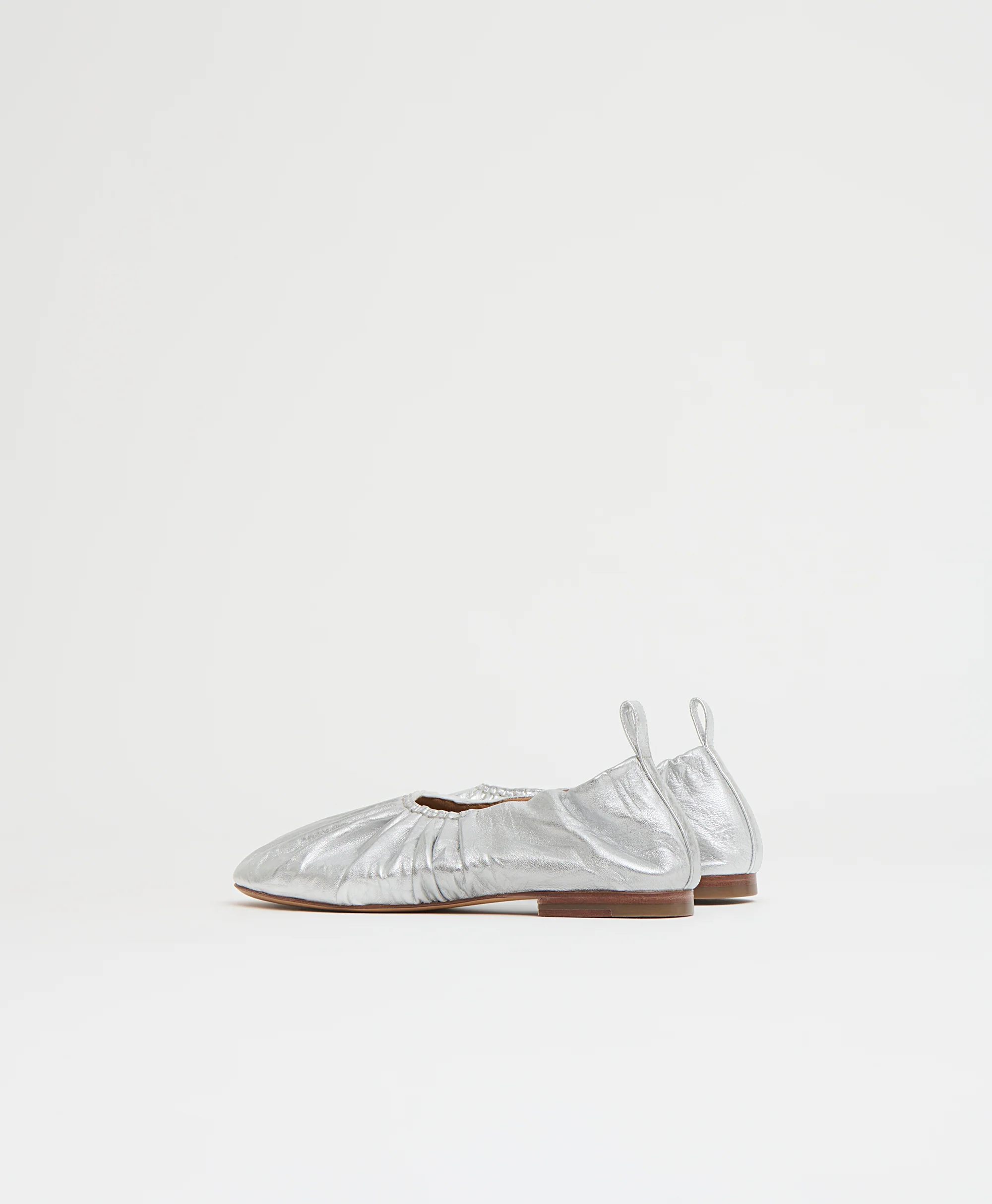 Ruched Ballerina - Crinkle Silver - Image 3