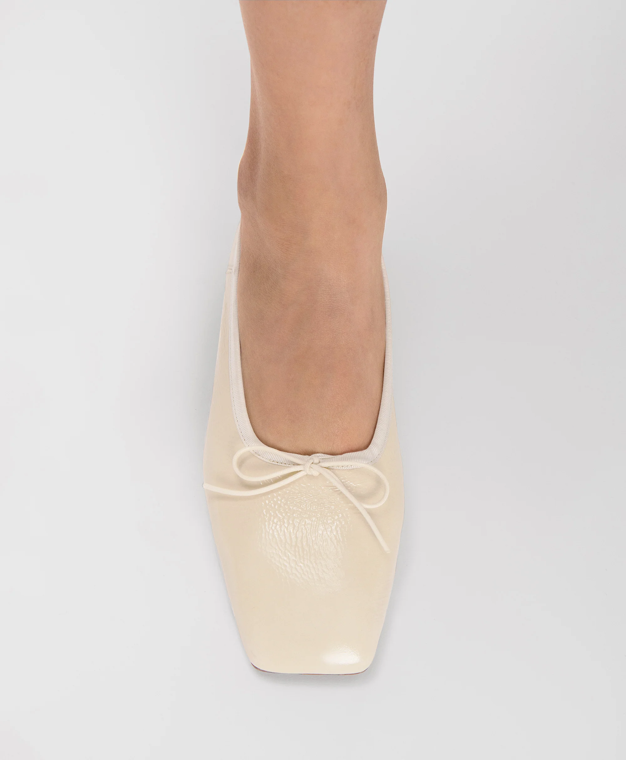 Square Toe Ballerina - Black - Image 5