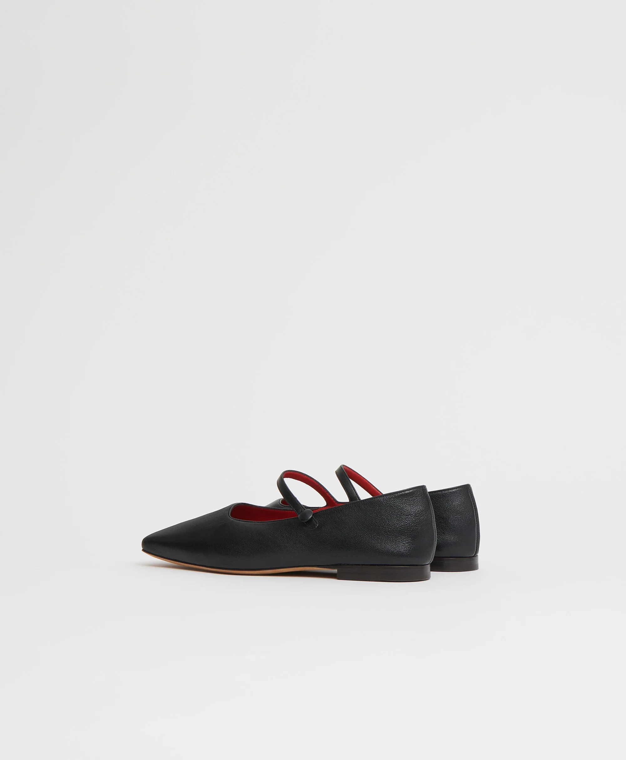 Square Toe Mary Jane - Black/Flamma - Image 3