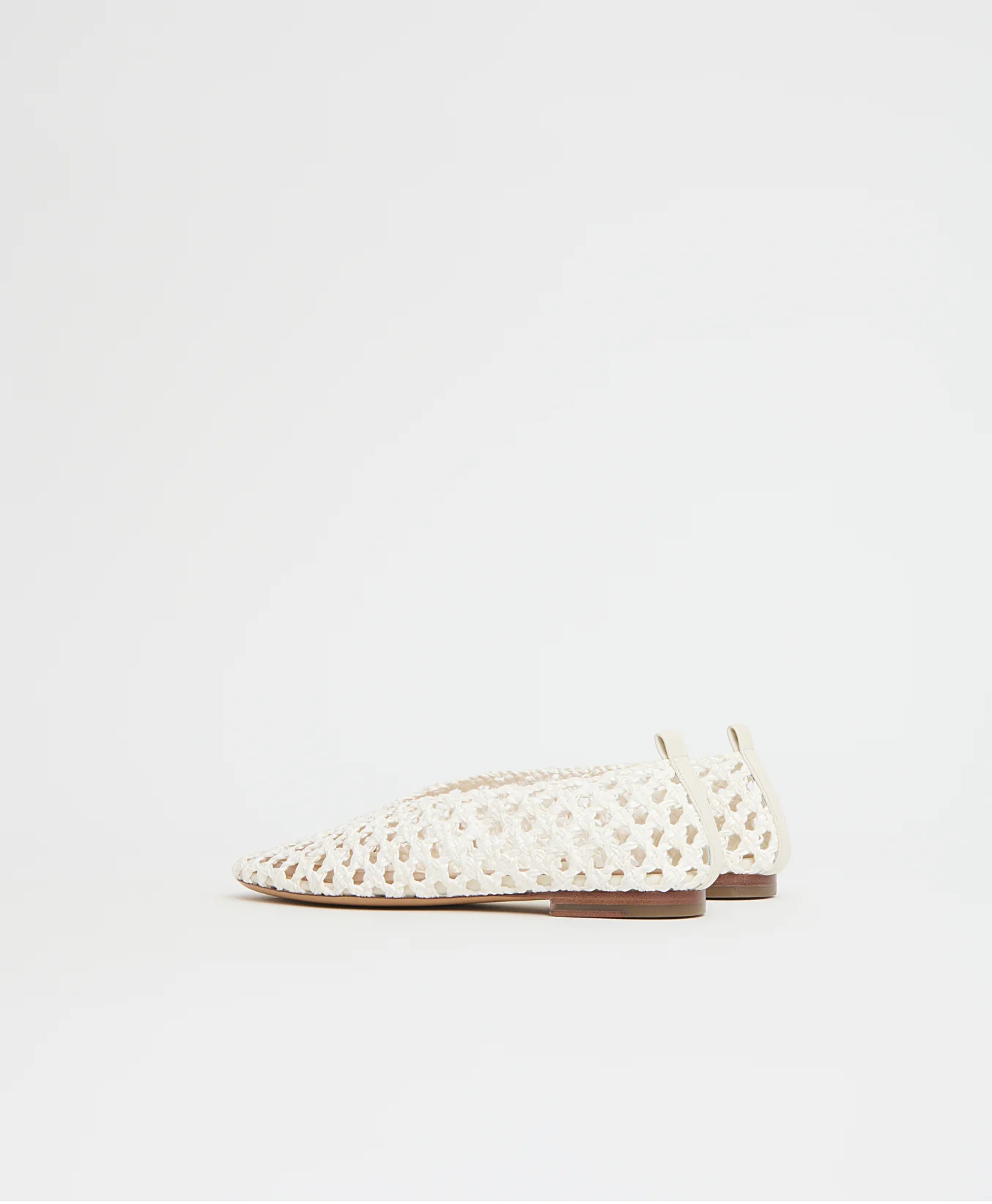 Woven Ballerina - White - Image 3